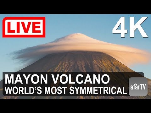 🔴 Live Now: 24/7 Mayon Volcano Eruption in 4K Ultra HD