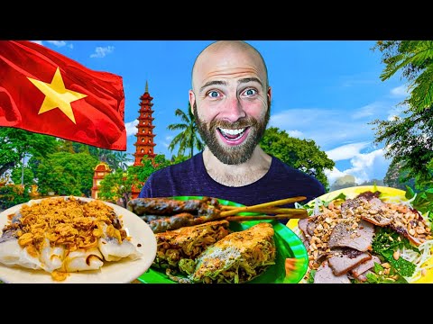 100 Hours in Hanoi, Vietnam!! (Full Documentary) Vietnamese Street Food in Hanoi!!