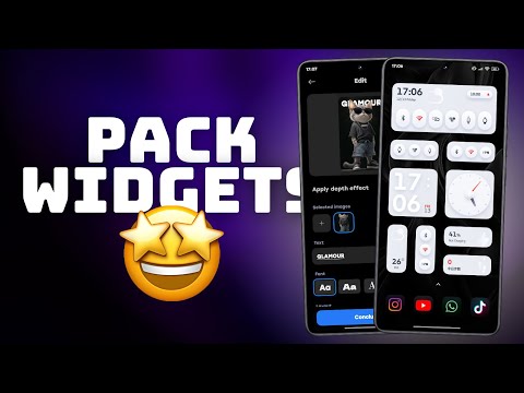 NOVO PACK DE WIDGETS HYPEROS 🤩 DEIXE SEU XIAOMI ELEGANTE