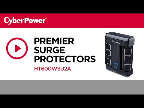 CyberPower Premier Home Theater Surge Protector HT600WSU2A Feature Video