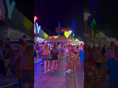 Magaluf | Mallorca, Spain | Friday night, August 2023 #travel #spain #mallorca