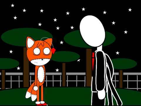 Tails Doll meets Slender Man