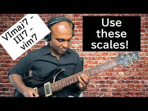 この有名なコード進行でソロを弾くなら、これらのスケールを!・Use THESE scales to solo over THIS popular chord progression! - #14