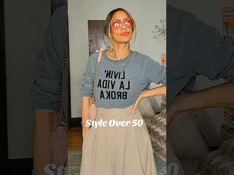 What I wore! Style Over 50 #makeupover50 #over50style #fashionover50