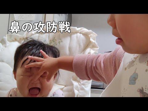 鼻をかけた姉妹の攻防戦【220Days】