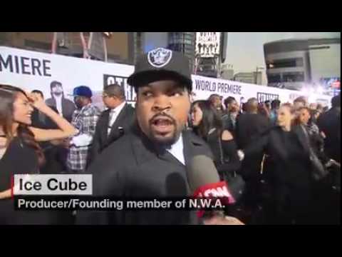 CNN News August 15 2015 Red Carpet Report   Straight Outta Compton