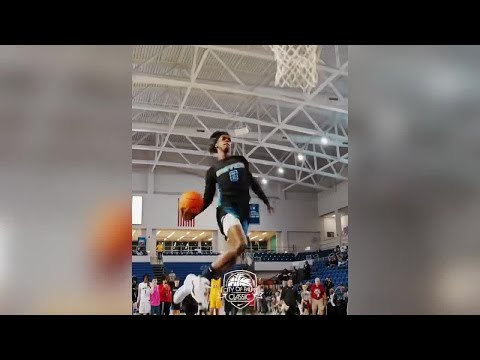 Fort Myer's Patrick Johnson takes home City of Palms Dunk Contest championship