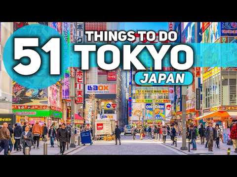 Best Things To Do in Tokyo Japan 2024 4K