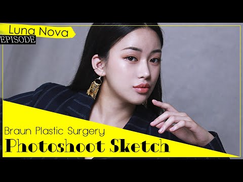 Photoshoot Sketch 1year after surgery! (with Luna Nova)