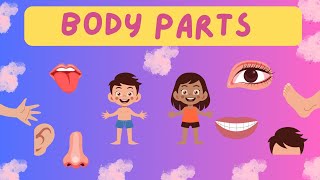 Learn Body Parts for Kids l Parts of the body song l English educational video