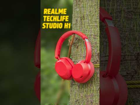 These Realme Headphones are Amazing 🔥 Realme Techlife Studio H1 #shorts #realme #headphones