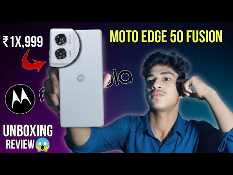 Moto Edge 50 Fusion 5g Unboxing - SD 7s gen 2🔥