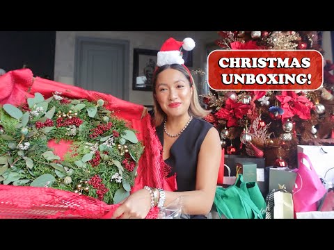 Huge Christmas Unboxing Part I | Laureen Uy