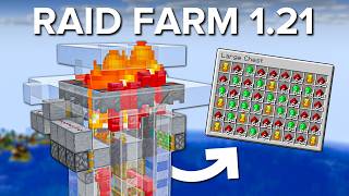 Minecraft Easy Raid Farm For 1.21 - 13,000 Items Per Hour