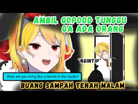 Saking Introvert-nya KAELA, Ambil Gopuud Sama Buang Sampah Aja Tunggu Sepi Dulu wkwk 【Kaela | Clip】