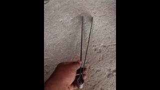 make chimta (Tongs) #shorts #shortsvideo #youtubeshorts #viral #trending #ytshorts #viralshorts