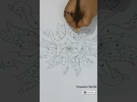 Muggu rani vallu kuda chala easy ga vesukune muggu#newyearrangoli#trending #ytshorts #simplerangoli