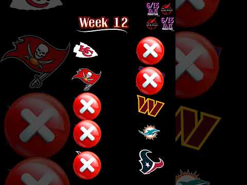 Week 12 NFL Picks. Who you got in #NFL Week 12 Action? #Football #predictions #Nflfootball