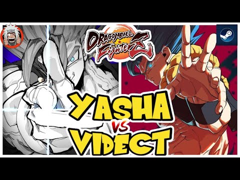 DBFZ Yasha vs Videct (GogetaSSB, Vegeto, A17) vs (GogetaSSB, Cell, Vegito)