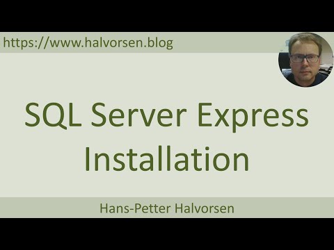 SQL Server 2019 Express Installation