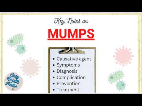 Mumps- Causes, Symptoms & Complications, Diagnosis, Prevention, Treatment & control