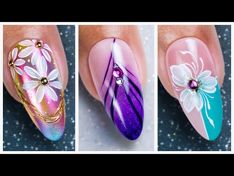 New Spring Nail Art Ideas 2024 | Best Flower Nail Art Compilation