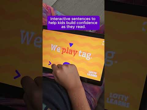 Learning to read is easy with Interactive Phonics | Lotty Learns Phonics Factory