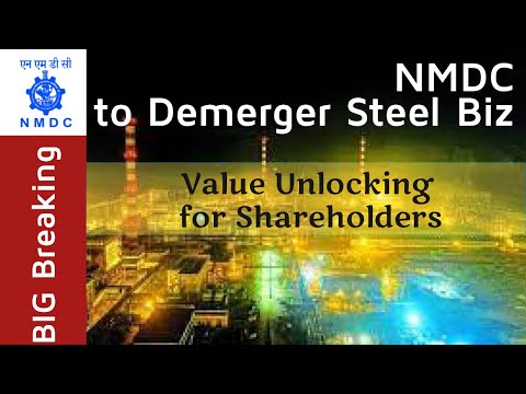 NMDC Demerger  | NMDC to demerge  & list Steel Biz | by Santosh Singh | #shorts