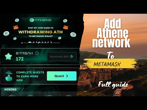 How to Add Athene Parthenon to Metamask/How to add ATH to Metamask