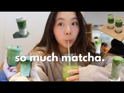 findng the BEST MATCHA LATTE in Tokyo 🍵