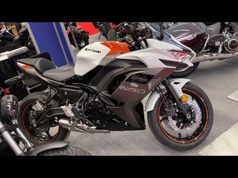 2024 Kawasaki Ninja 650 white