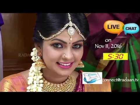 Live Chat With Your Vani Rani Favourite Stars | Teju (Tejeswini) | Live on 11.11.2016