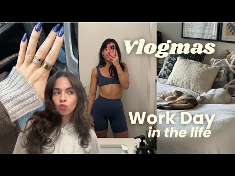 Vlogmas Day 10 ❄️ work day in my life, hitting 10k subs, make dinner with me!