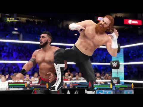 Smackdown Handicap Tag Match - WWE 2K24