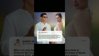 BARBIE IMPERIAL IMPORTANT MESSAGE TO NETIZENS WHO CRITICIZE HER &  BOYFRIEND RICHARD GUTIRREZ