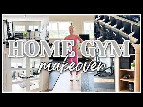 HOME GYM MAKEOVER 2024! | HOME GYM IDEAS