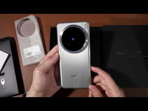 ASMR unboxing - vivo X200 Pro with MediaTek Dimensity 9400