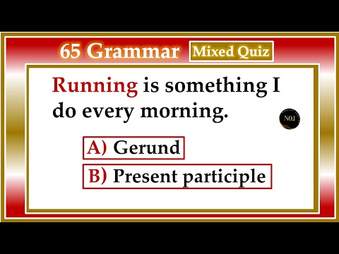 65 English Grammar Test | Identifying Mixed Test | English All Mixed Quiz | No.1 Quality English