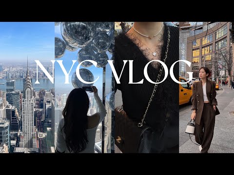 NYC DIARIES | exploring like a tourist, where to eat in nyc, & spring haul