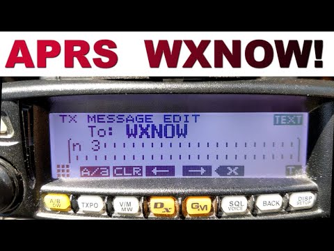 Get local weather info over APRS!