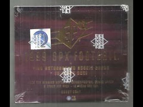 1999 SPX Football Hobby Box Break