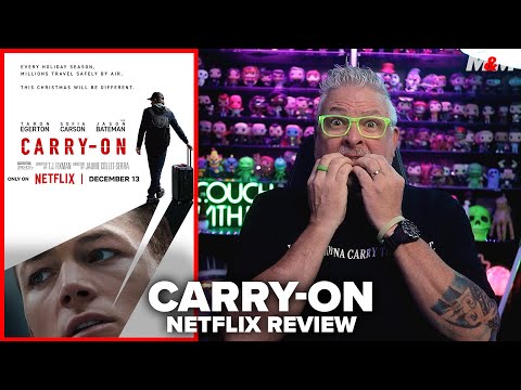 Carry-On (2024) Netflix Movie Review | Taron Egerton Races an Airplane!