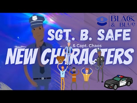 Sgt. B. Safe introduces Capt. Chaos & villains; Robb U. Blind, Chance Wilder, and Treacherous Tony