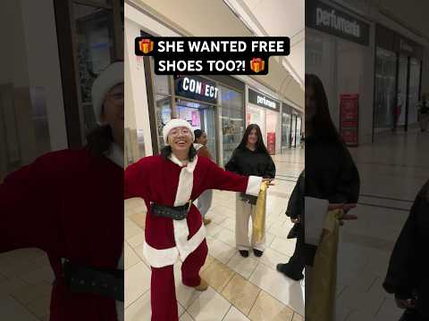 She Wanted Free Shoes Too?! 🎁