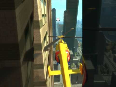 Helicopter blades VS building #short #grandtheftauto #gaming #gta #videogame #helicopter #gtagames