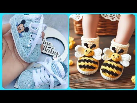 Handmade Crochet Baby Shoe's Patterns ❤️