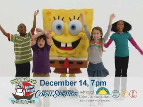 2011 Coral Springs Holiday Parade with SpongeBob