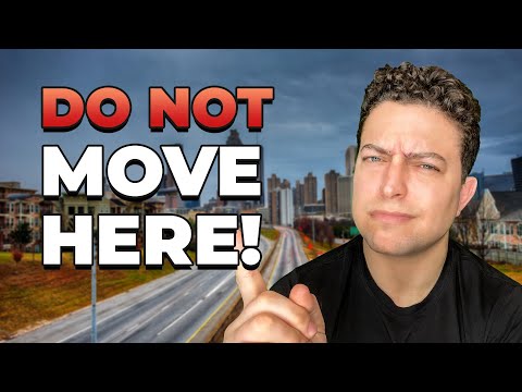 Why You Should NOT Move To Atlanta Georgia! - 5 BIG REASONS