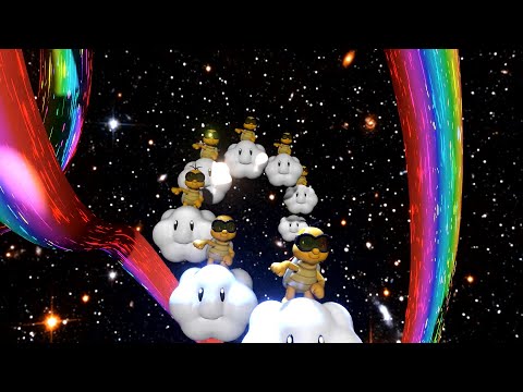 Rainbow road DS remix (3D animation)