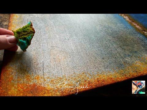 Artistic Transformation in 15 Minutes: Creating a Contemporary Work with Texture Magic